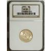 Image 1 : 1901 $5 MS64 NGC. Satin surfaces of frosted golden col 