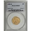 Image 3 : 1909-D $5 MS64 PCGS. Despite its status as the most co 