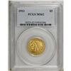 Image 1 : 1913 $5 MS62 PCGS. Robustly struck with lustrous yello 