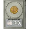 Image 4 : 1914-D $5 MS64 PCGS. Peach-gold toning dominates the m 