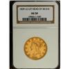 Image 3 : 1839 $10 Type of 1838, Large Letters AU50 NGC. A popul 