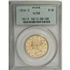 Image 1 : 1854-S $10 AU50 PCGS. A partly lustrous and sharply st 
