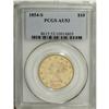 Image 1 : 1854-S $10 AU53 PCGS. This is a splendid example of th 