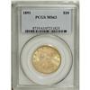 Image 3 : 1891 $10 MS63 PCGS. A relatively low mintage issue (91 