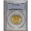 Image 3 : 1891-CC $10 MS62 PCGS. Sweeping cartwheel luster illum 
