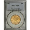 Image 1 : 1893 $10 MS64 PCGS. This shining tangerine-gold exampl 