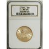 Image 1 : 1897 $10 MS63 NGC. Flashy yellow-gold surfaces imbued 