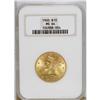 Image 1 : 1900 $10 MS64 NGC. A crisply struck wheat-gold eagle, 