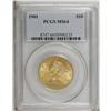 Image 1 : 1901 $10 MS64 PCGS. Crisply detailed with bold luster 