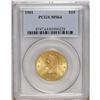 Image 1 : 1901 $10 MS64 PCGS. Peach-gold surfaces show off sharp 