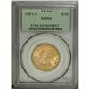 Image 3 : 1901-S $10 MS64 PCGS. This peach-gold near-Gem has ple 