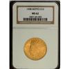 Image 1 : 1908 $10 Motto MS62 NGC. Attractive example of this ea 