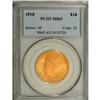 Image 1 : 1910 $10 MS63 PCGS. Full mint bloom graces this coins 
