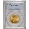 Image 1 : 1910-D $10 MS64 PCGS. Peach-gold color embraces both s 