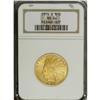 Image 3 : 1914-D $10 MS64 NGC. A beautiful lemon-gold near-Gem t 