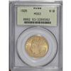 Image 1 : 1926 $10 MS63 PCGS. Select and nicely struck with high 