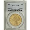 Image 1 : 1850 $20 XF45 PCGS. Significant peripheral luster rema 