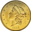 Image 1 : 1856 $20 AU55 NGC. A well struck and typically abraded 