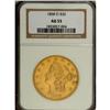 Image 3 : 1858-O $20 AU53 NGC. The Garrett-Guth Gold Encyclopedi 