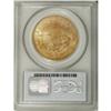 Image 4 : 1865-S $20 MS63 PCGS. Ex: Brother Jonathan. A sharply 