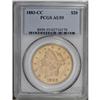 Image 1 : 1883-CC $20 AU55 PCGS. Nicely struck with ample origin 