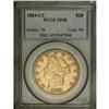 Image 1 : 1884-CC $20 XF45 PCGS. Variety 1-A. An appealing Choic 