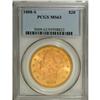 Image 3 : 1888-S $20 MS63 PCGS. The softly lustrous yellow-gold 