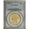 Image 3 : 1890-CC $20 MS61 PCGS. The yellow-orange surfaces have 