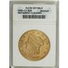Image 1 : 1893-CC $20 --Repaired, Cleaned--ANACS. AU55 Details. T 