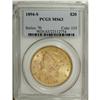 Image 1 : 1894-S $20 MS63 PCGS. Suitably impressed with a filled 