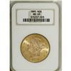 Image 3 : 1895 $20 MS65 NGC. Intricately detailed with ample min 