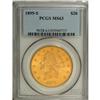 Image 1 : 1895-S $20 MS63 PCGS. A lustrous, deep golden example 