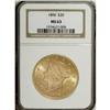 Image 1 : 1896 $20 MS63 NGC. The rich peach-inflected apricot-go 