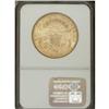 Image 2 : 1897-S $20 MS63 NGC. A subtly colored gold-orange exam 