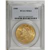 Image 1 : 1900 $20 MS64 PCGS. An attractive near-Gem that hails 