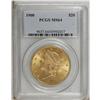 Image 1 : 1900 $20 MS64 PCGS. Remarkably well struck with seemin 