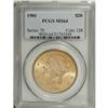 Image 1 : 1901 $20 MS64 PCGS. Vibrant luster exudes from lightly 