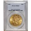 Image 1 : 1903 $20 MS64 PCGS. Nicely struck, with peach-gold lus 