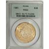 Image 1 : 1903 $20 MS64 PCGS. Yellow-orange at the outer obverse 