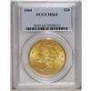 Image 1 : 1904 $20 MS64 PCGS. Choice with softly lustrous orange 