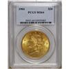 Image 1 : 1904 $20 MS64 PCGS. 