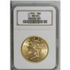 Image 3 : 1904 $20 MS65 NGC. Dazzling cartwheel luster endows th 