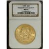 Image 3 : 1904 $20 MS65 NGC. Ex: Freedom Collection. While numer 