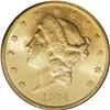 Image 1 : 1904-S $20 MS65 PCGS. The 1904 Philadelphia and San Fr 
