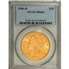 Image 3 : 1906-D $20 MS64 PCGS. A highly lustrous piece from the 