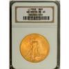 Image 1 : 1908 $20 No Motto MS65 NGC. Mellow gold in color, and 