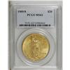Image 3 : 1909/8 $20 MS62 PCGS. A satiny example of this dramati 