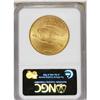 Image 2 : 1909-S $20 MS64 NGC. Wheat-gold surfaces exude soft lu 