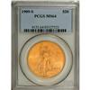 Image 3 : 1909-S $20 MS64 PCGS. A well struck and highly lustrou 