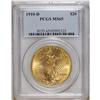 Image 1 : 1910-D $20 MS65 PCGS. Radiant luster exudes fom peach- 